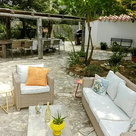 Villa Between Sea And Mountains In Sicily